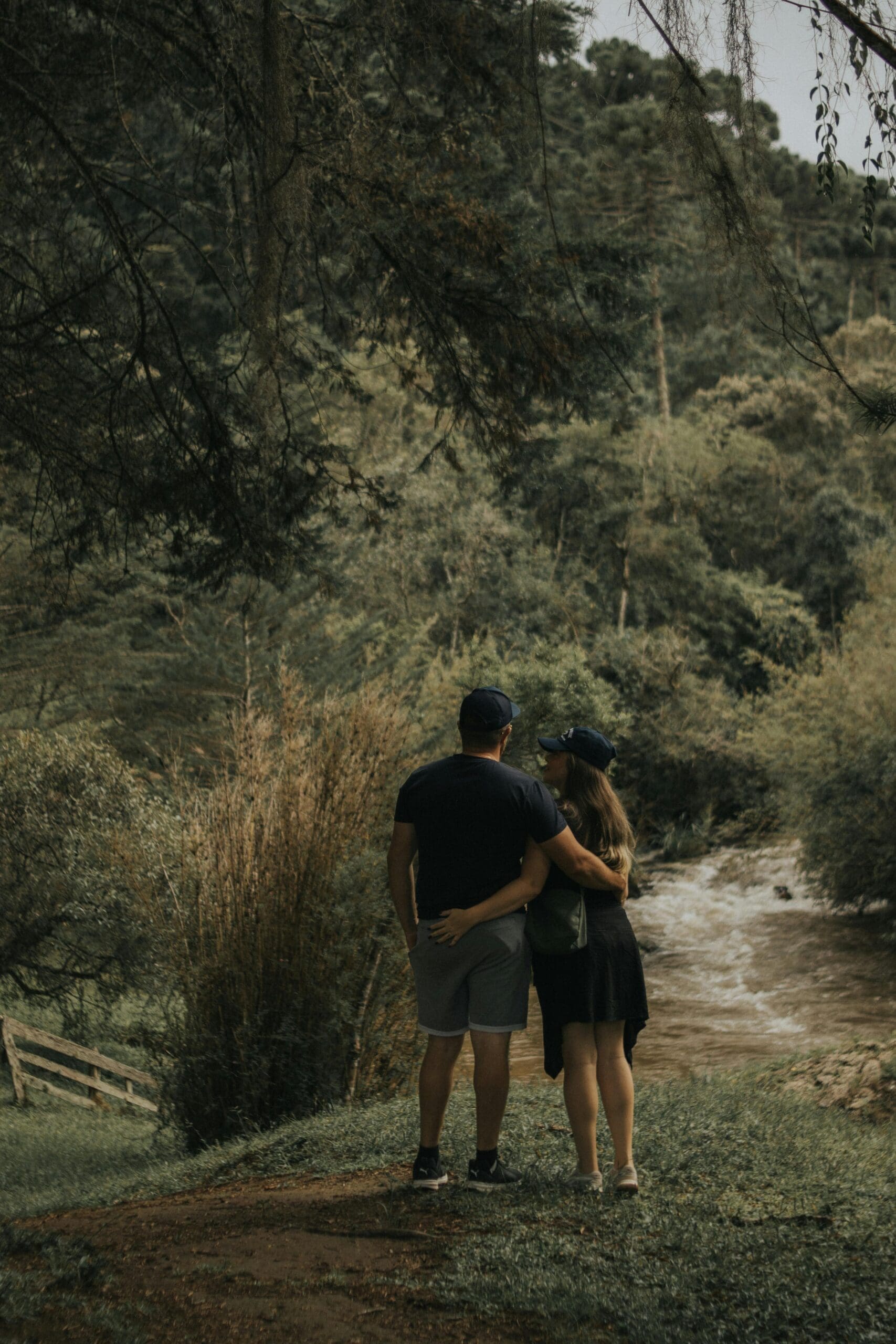 Couple walking in nature, representing how burnout quietly strains relationships